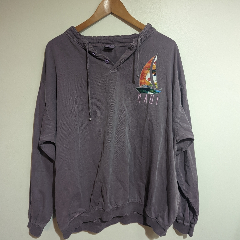 Pre owned Crazy Shirts Wine Dyed Hawaii shirt/jacket XXL
